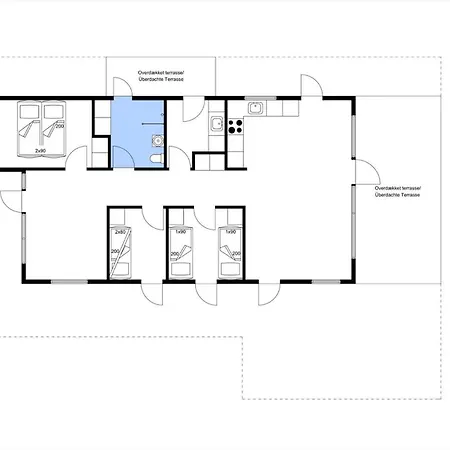Casa de Férias 1323-thisted-fiskervej-96 *